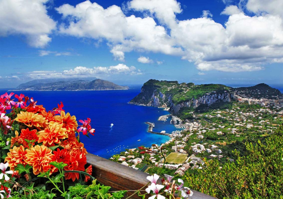 Capri and the Grotto’s (White, Green, Coral or Blue Grotto)